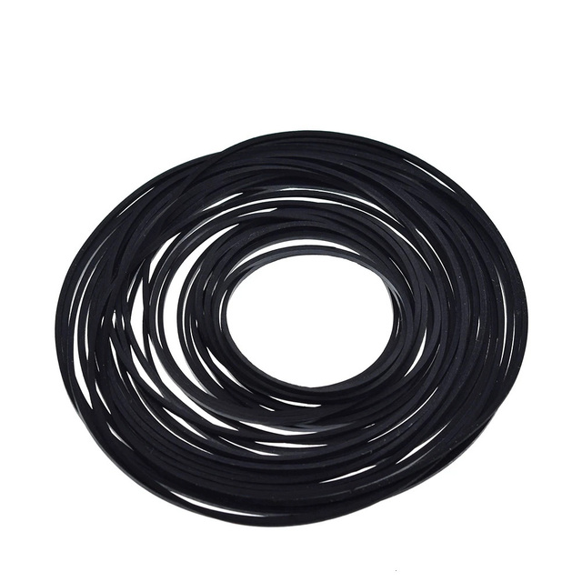 Mix Cassette Tape Replacement Rubber CD DVD Cassette Tape Recorder Turntable Strap Belt For CD-ROM Video Machines 1*1mm