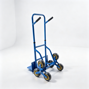 Carretilla Plegable <span class=keywords><strong>de</strong></span> Alta Resistencia <span class=keywords><strong>de</strong></span> 440 lb con 6 Ruedas para Subir <span class=keywords><strong>Escaleras</strong></span>, Carro Portátil para Almacén, para Entrega <span class=keywords><strong>de</strong></span> Electrodomésticos y Muebles - Product Image 1