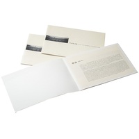 Impression de brochure de livret de couture de selle