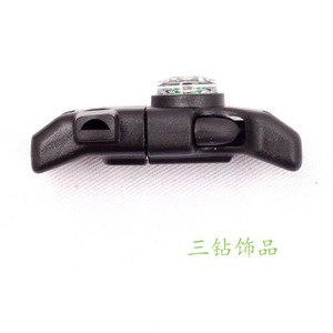 Survival Compass Buckle With Compass 2mm Width Compact Outdoor Gear For Hiking <b>Backpacking</b> Emergency Use - Product Image 5