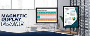 Pegatina Magnética de Plástico Impermeable para Exhibición de Fotos y Pósteres, Cubierta Protectora, Marco Magnético Listo para Vender - Product Image 3