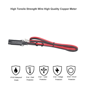 ลวดแผงโซลาร์เซลล์ลวดทองแดงชุบดีบุกสายต่อขยายพลังงานแสงอาทิตย์สำหรับแผงโซลาร์เซลล์ทางทะเลสำหรับกลางแจ้งยานยนต์เรือ RV - Product Image 5