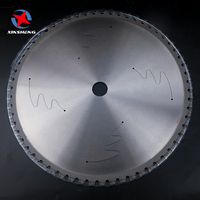 Lame de scie circulaire à pointe céramique de 255 mm à haute efficacité pour la coupe à sec du métal, utilisée pour la scie de table. Machine à scier à sec.