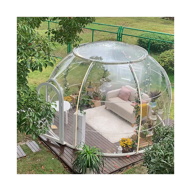 High Quality Geodesic Garden Dome Round Party Tent for Outdoor Transparent Dome House