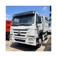 Sinotruk Howo 15 tonnes utilisé camion à benne basculante diesel résistant 4x2 371hp 6 pneu bon prix en vente