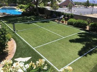 Gazon artificiel, herbe synthétique, tapis d'herbe artificielle pour cour, jardin, arrière-cour