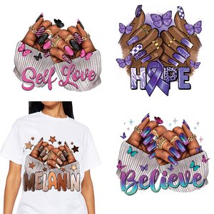 Đen cô gái Lịch Sử dtf Màn hình in ấn chuyển dán dtf truyền nhiệt giá bán buôn dtf sắt trên sẵn sàng để Báo Chí juneteeth - Product Image 1