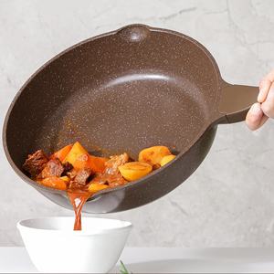 High Quality Ceramic Nonstick Die Cast Aluminium Bakelite Handle Oven Safe 4-5L Capacity Gas & Induction Frying <b>Pan</b> - Product Image 5
