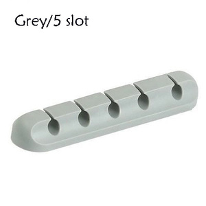 Organisateur de câbles de bureau auto-adhésif multi-emplacements pour gestion des câbles USB, idéal pour la maison, le bureau et la table de chevet - Product Image 6