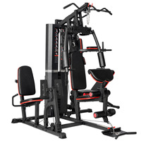 LuckyStars Sport 2026 Nouveau Design Vente en Gros Usage Domestique 3 Stations Équipement Multifonctionnel en Acier Entraînement Musculaire Exercice de Force Sportif