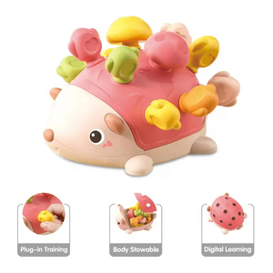 2023 trieur hérisson Spike Montessori jouets à partir de <span class=keywords><strong>1</strong></span> <span class=keywords><strong>an</strong></span> développement de la <span class=keywords><strong>motricité</strong></span> fine jouets éducatifs sensoriels - Product Image 2