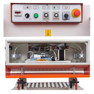 Machine de thermoscellage pneumatique portable réglable en hauteur, mini ferme-sacs vertical pour l'emballage alimentaire/cartons/boissons - Product Image 3