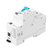 Disjoncteur intelligent basse tension mini en cuivre avec fonctions de protection, contrôle à distance intelligent via minuterie et mesure, 4P
