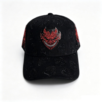 En stock, livraison rapide, casquettes en daim personnalisées, casquettes originales Barbas à 5 panneaux, casquette de baseball brodée personnalisée G5