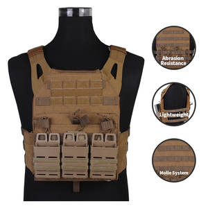 Emersongear 1000dナイロンJPCスタイル迷彩ギア戦闘戦術ベストプレートキャリアマガジンポーチ付き - Product Image 2