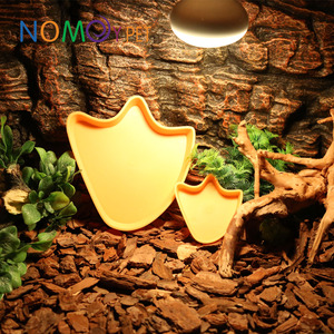 NOMOYPET-plato de alimentación de plástico con forma de huella de monstruo naranja, tazón de <span class=keywords><strong>comida</strong></span> para reptiles, precio de fábrica - Product Image 3
