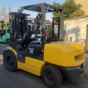 Chariot élévateur diesel d'occasion FD30 de 3 tonnes, manutentionneur de marchandises d'occasion avec moteur diesel à vendre - Product Image 1