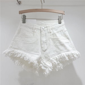 Fashion High Waisted Tassel Denim <strong>Shorts</strong> <strong>Women</strong> 's Summer Popular Hot Girls <strong>Short</strong> <strong>Jeans</strong> Pink Hot Pants - Product Image 3