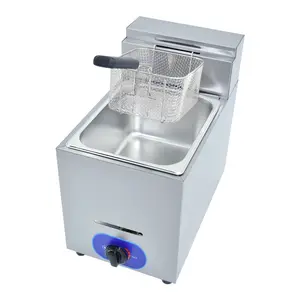 Vente en gros en usine <span class=keywords><strong>Friteuse</strong></span> à <span class=keywords><strong>gaz</strong></span> haute sécurité facile à contrôler chips de pommes de terre poulet - Product Image 1
