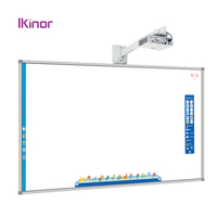 Ikinor 82 86 pouces IR 20 Points touch smart board SKD CKD avec logiciel de tableau blanc IWB tableau blanc électronique