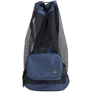 Échantillon gratuit, sac en filet de nylon pliable de haute qualité, vente chaude, petit sac en filet pour ballon, basketball, plongée, natation, plage - Product Image 1