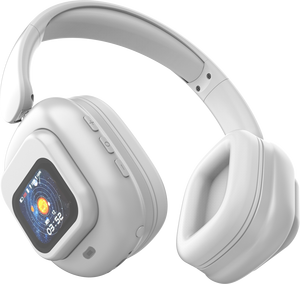 Tai nghe không dây Hybrid ANC True Wireless 5.4, chụp tai, màn hình kỹ thuật số, âm trầm sâu, âm thanh Hi-Fi, màn hình cảm ứng cho điện thoại thông minh - Mới - Product Image 1