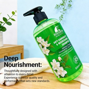 Crème nourrissante à l'huile de coco, à l'huile d'arbre à thé et au jasmin, <span class=keywords><strong>anti</strong></span>-<span class=keywords><strong>pelliculaire</strong></span>, prévention de la chute des cheveux, contrôle du sébum, hydratante, dorée - Product Image 4