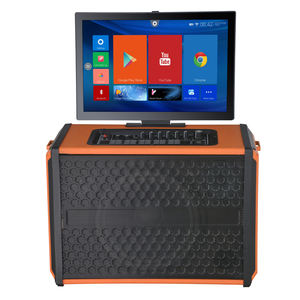 Sistema Android con pantalla táctil, altavoz de música al aire libre, <span class=keywords><strong>Youtube</strong></span>, reproduce directamente audio de voz, Compatible con Wifi, reproductor de caja de karaoke - Product Image 4