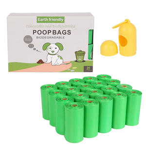 9*13 Inch HDPE Puppy Poop <b>Bags</b> Biodegradable Pet <b>Waste</b> <b>Bags</b> With Fragrance - Product Image 2