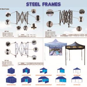 Trade Show <b>Tent</b> <b>Frame</b> 10X10FT 10X15FT 10X20FT Aluminum Steel Foldable Waterproof Easy Installation Outdoor Advertising <b>Tent</b> - Product Image 2