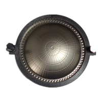 Pièces de haut-parleur en plastique de haute qualité de 99.2mm en aluminium résistant aux hautes températures pour une utilisation sur scène, y compris