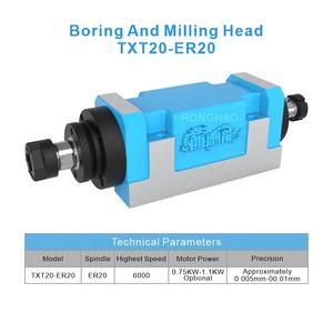 Direkt vom Hersteller: Neue RONGHAO Hochwertige ER20 Frässpindelkopf-Motorkernkomponenten mit 1 Jahr Garantie Bohr- und Fräskopf - Product Image 2