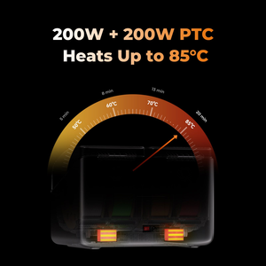 Creality-Caja secadora de filamentos Space <span class=keywords><strong>Pi</strong></span> X4, caja de almacenamiento de 4 carretes para impresora 3D, cámaras de calentamiento duales, 200W, Ptc se calienta hasta 85 ° C - Product Image 5