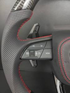 Volant en cuir carbone <span class=keywords><strong>S</strong></span> <span class=keywords><strong>Line</strong></span> personnalisé avec palettes de changement de vitesse pour modèles <span class=keywords><strong>Audi</strong></span> <span class=keywords><strong>A3</strong></span>/A4/A5/A6/A7/A8/Q3/Q5/Q7/<span class=keywords><strong>S</strong></span>/RS - Product Image 5