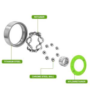 ตลับลูกปืนเม็ดกลมร่องลึก <span class=keywords><strong>608</strong></span> 2RS ZZ ผลิตตามสั่งจากโรงงาน ผลิตจากเหล็กโครเมียมคุณภาพระดับมืออาชีพ สำหรับสเก็ตบอร์ดและสกู๊ตเตอร์ - Product Image 6