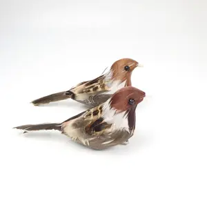 कृत्रिम सिमुलेशन फोम पक्षी के साथ कृत्रिम सिमुलेशन फोम पक्षी, शादी की सजावट के लिए घरेलू उद्यान