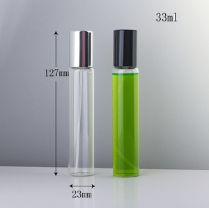Flacon pulvérisateur en verre transparent à col serti <span class=keywords><strong>de</strong></span> 33 ml pour <span class=keywords><strong>parfum</strong></span>, brume fine, flacon en verre – Offre Spéciale - Product Image 4