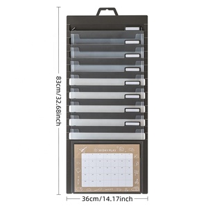 กระเป๋าเก็บเอกสารสำหรับการสอนและ<span class=keywords><strong>สอบ</strong></span>ขนาดใหญ่ พร้อมหูหิ้ว ติดผนังได้ ขยายขนาดได้ พับเก็บได้ - Product Image 6