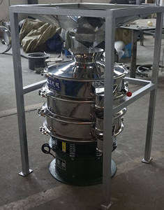 DAHAN Cassava Flour Sieving Sifter <b>Vibrating</b> Screen <b>Machine</b> 60/80/100 Mesh Rotary <b>Vibrator</b> Motor CE ISO Certified 0.75kw 1 Year - Product Image 5