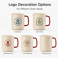 Taza de Cerámica con Medallón de Cobre Personalizado, Juego de Tazas de Café de Lujo Premium, Venta Directa de Fábrica al Por Mayor