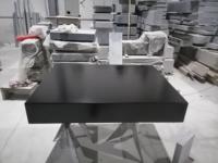 Plate-forme de granit de dalle de marbre naturel pour mesurer des outils de jaugeage pour le contrôle de qualité d'installations de fabrication de laboratoires de métrologie