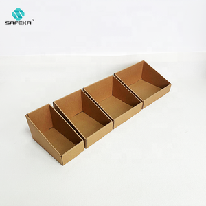 En gros Personnalisé Écologique Recyclable Entrepôt Étagères Carton Organisateur Boîte De Rangement Bacs De Cueillette Carton Ondulé Ouvert - Product Image 2