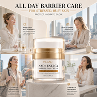 Crème de jour OEM NAD+ 1,69 oz, protection de la barrière cutanée, crème hydratante adaptative au climat, crème pour le visage, peau fatiguée