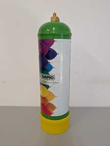 Cilindros de Helio desechables Premium italianos Eurotre para globos de fiesta 2,2 LT con válvula PRD - Product Image 2