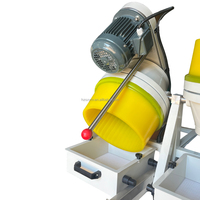 Finition centrifuge à disque automatique de haute précision de 36 L pour le traitement en lot de miroirs d'ornements en or, argent et cuivre