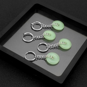 Nouvelles Boucles d'Oreilles Pendantes Circulaires au Design Niche Populaire 2026, Vintage Creuses Unisexe en Acier Inoxydable, Bijoux Tendance - Product Image 2