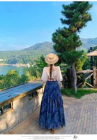 Tenues de vacances en bord de mer, ensemble de robe deux pièces luxueux pour femmes, été, printemps, floral