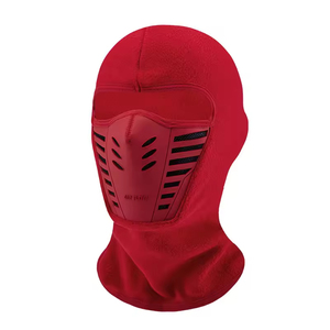 Masque de ski intégral en maille respirante coupe-vent camouflage pour cyclisme et moto, protection solaire, cagoule de cycliste néon - Product Image 4