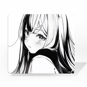 Alfombrillas de Ratón de Vidrio para Juegos de Alta Gama, Personalizadas, con Diseño de Anime, Fáciles de Limpiar, con Base de Goma - Product Image 1