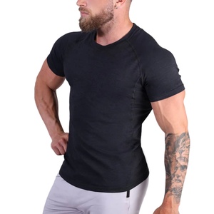 Premium Wholesale Men's <b>Muscle</b>-<b>Fit</b> Sleeveless Fitness Tank Top: Cotton-Poly Blend, Plus Size, Blank Slim Outdoor Sports Gym <b>Vest</b> - Product Image 5